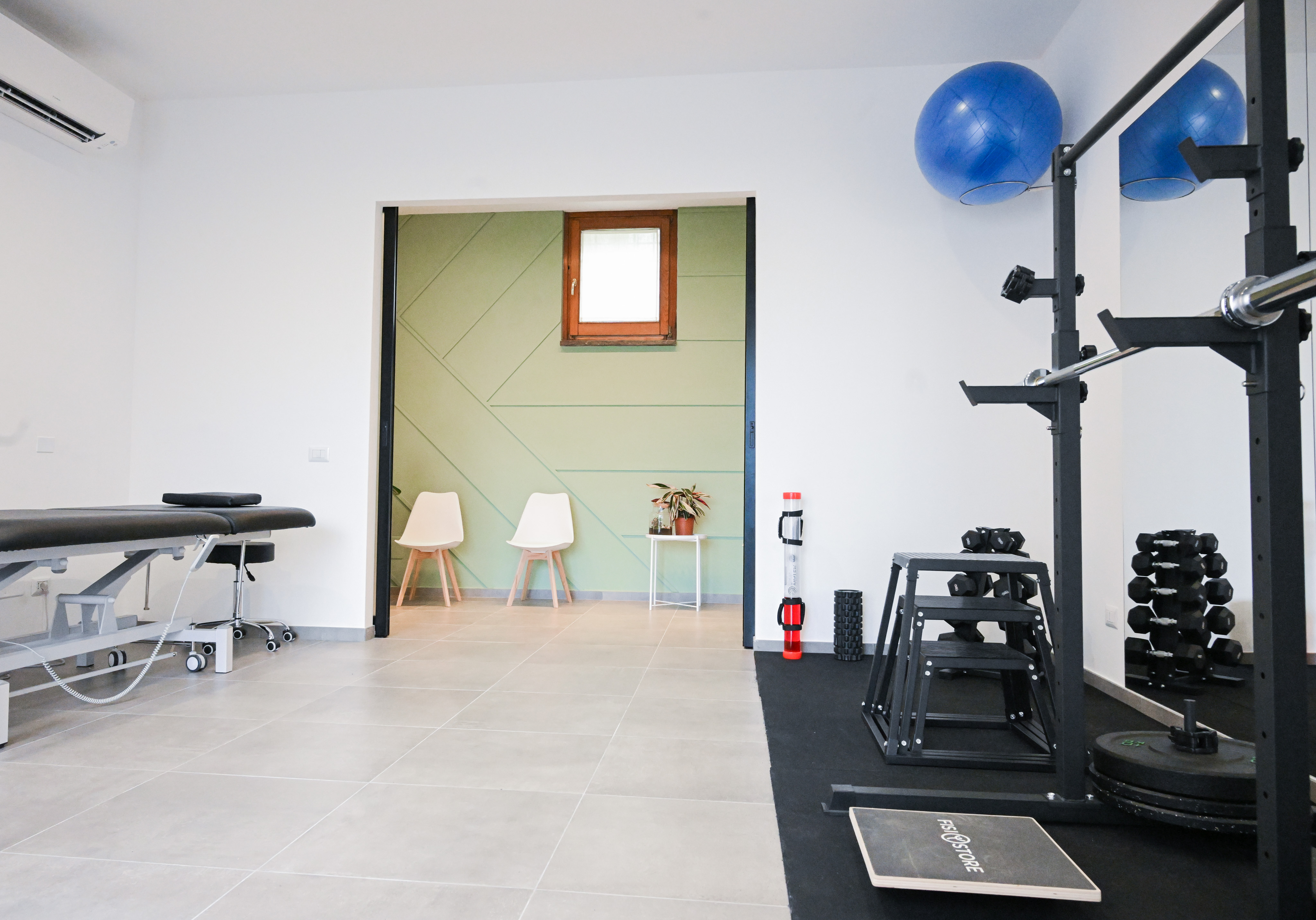 Palestra veduta ampia
